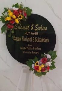 Papan Akrilik Ucapan Ulang Tahun Tebet